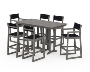 EDGE Sling 7-Piece Farmhouse Bar Set