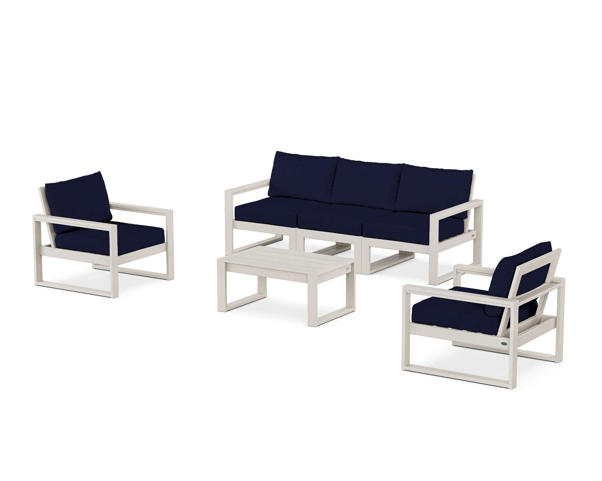 EDGE Sectional 4-Piece Deep Seating Set with Sofa