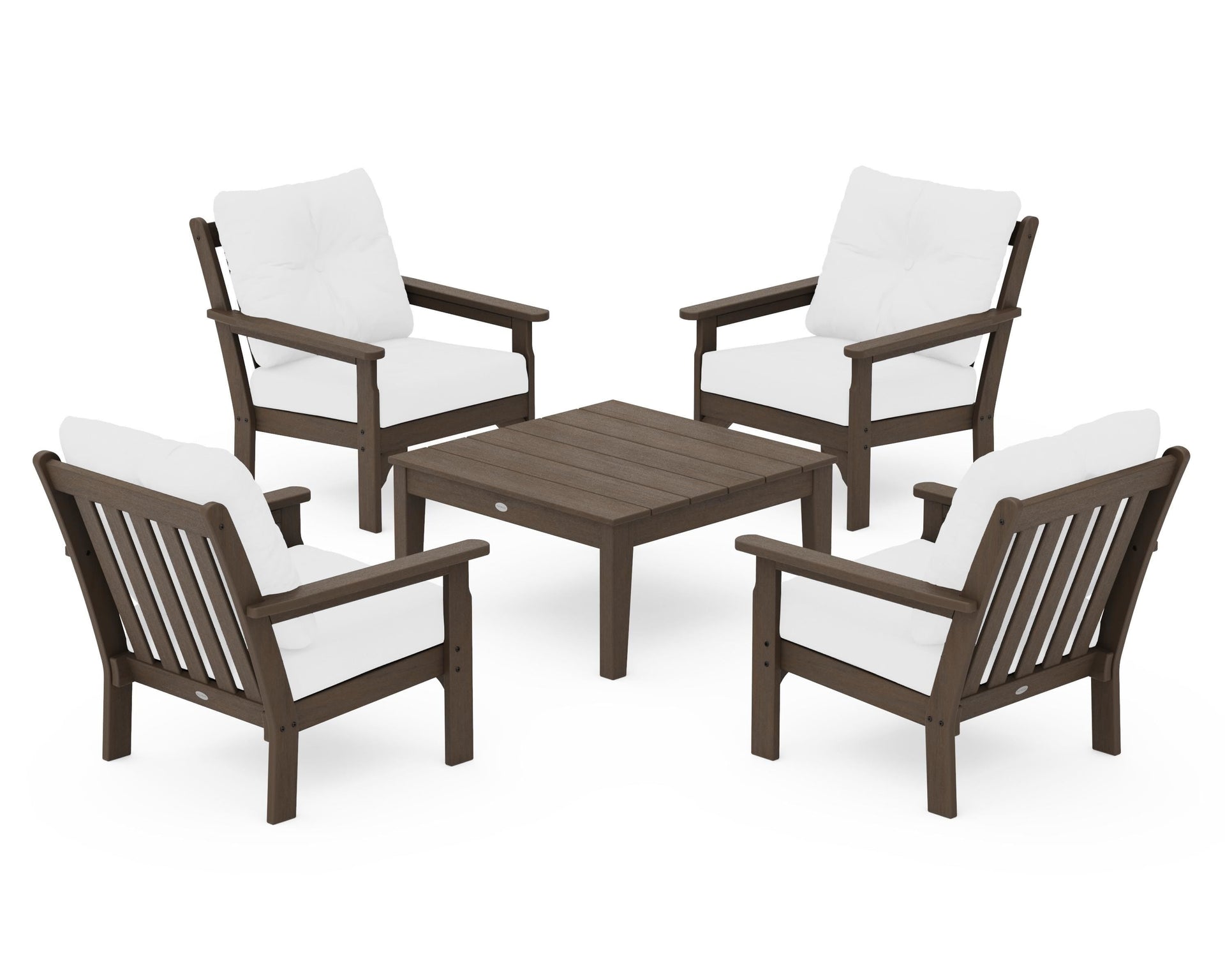 Vineyard 5-Piece Deep Seating Conversation Set