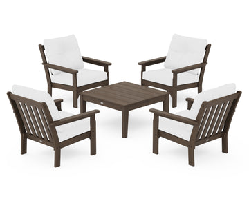 Vineyard 5-Piece Deep Seating Conversation Set