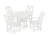 Braxton 5-Piece Farmhouse Dining Set