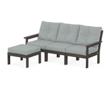 Vineyard 4-Piece Sectional with Ottoman