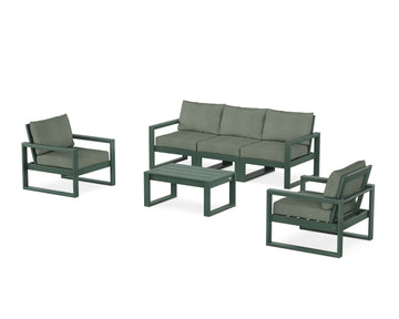 EDGE Sectional 4-Piece Deep Seating Set with Sofa