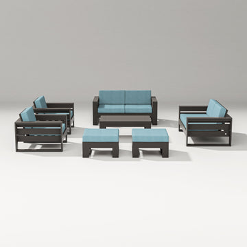 Latitude 7-Piece Lounge Loveseat Set