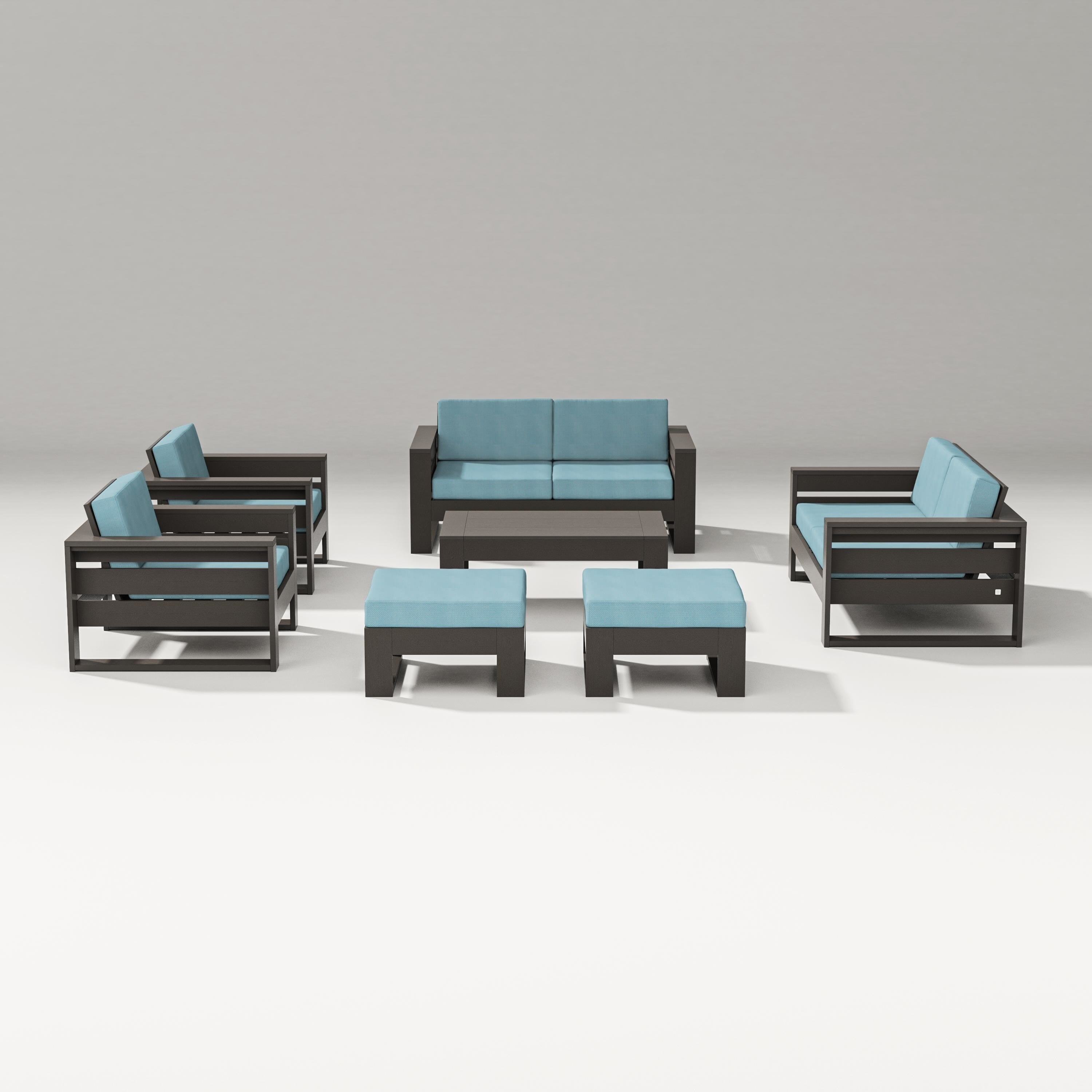 Latitude 7-Piece Lounge Loveseat Set