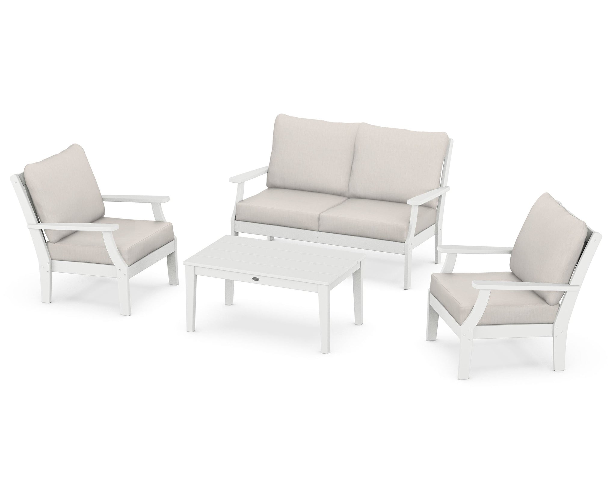 Braxton 4-Piece Deep Seating Chair Set