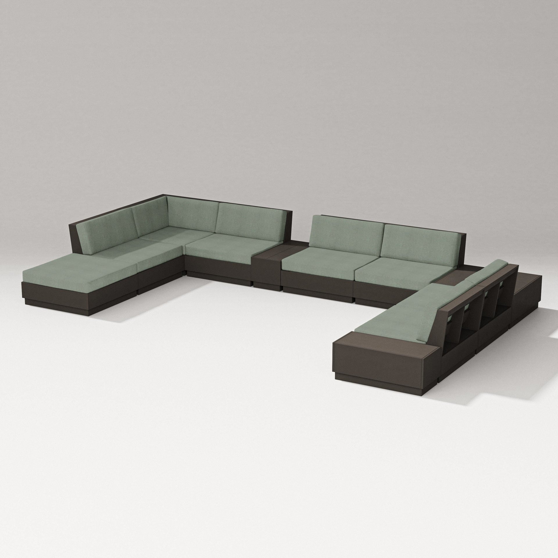 Elevate 11-Piece Conversation Sectional Set