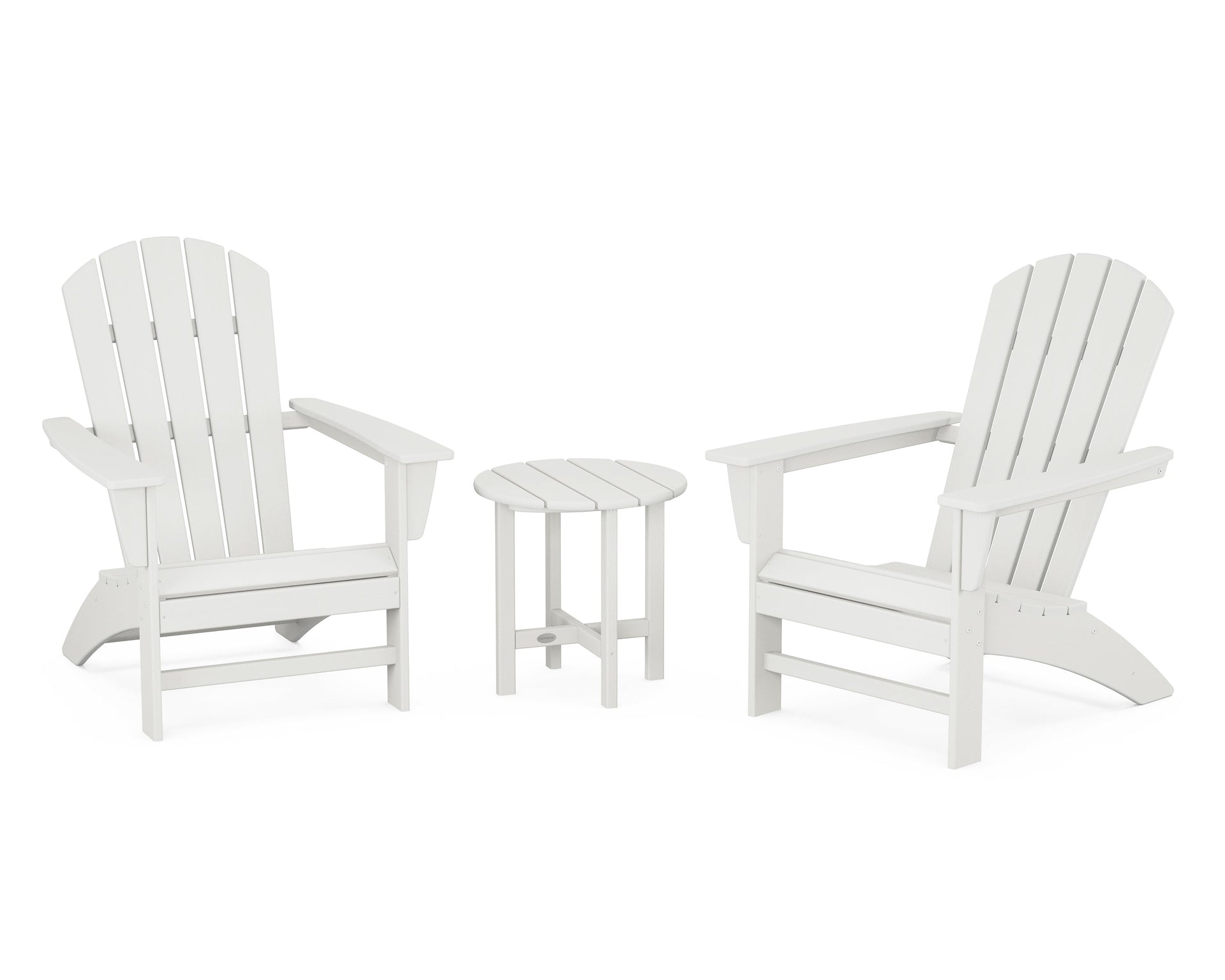 Nautical 3-Piece Adirondack Set