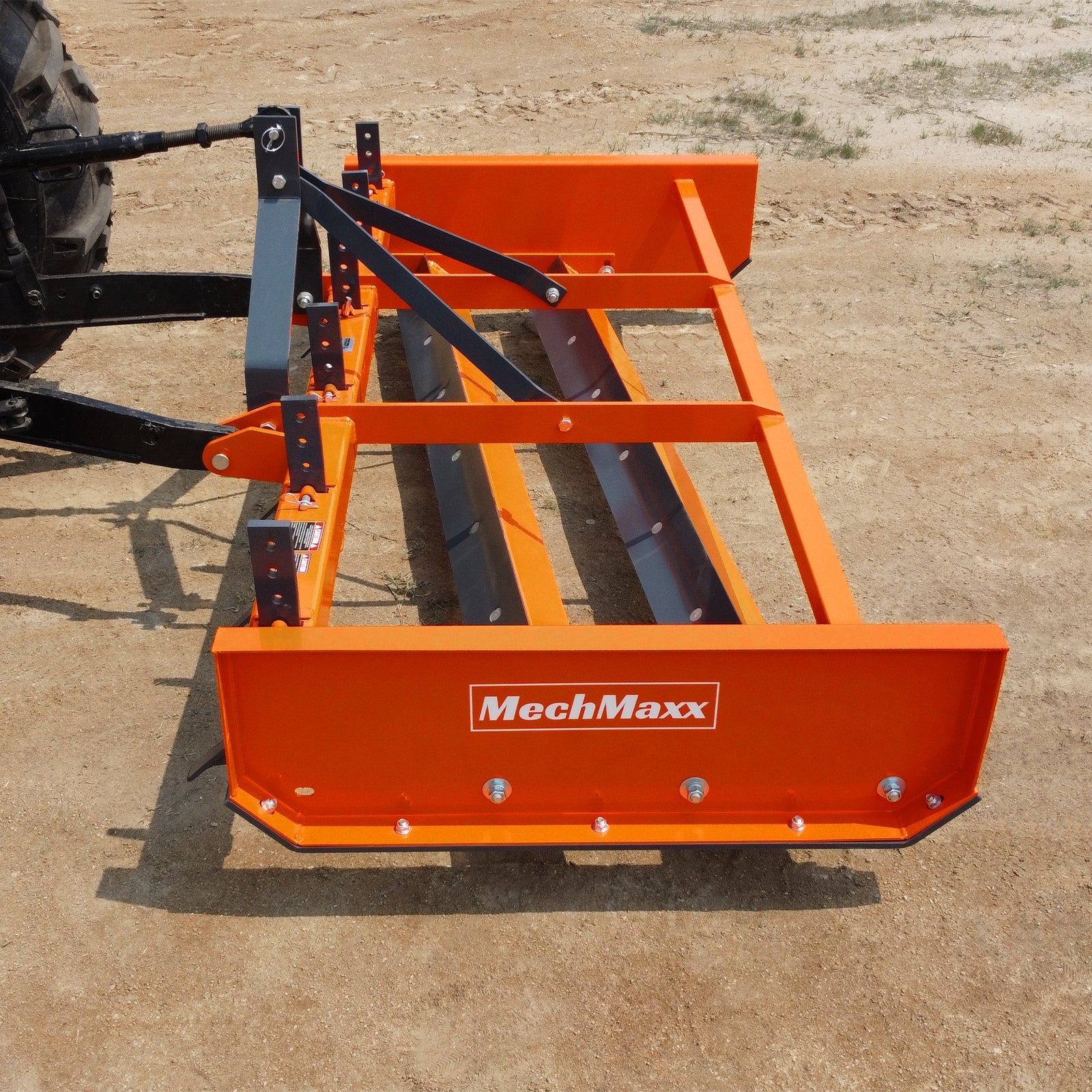 MechMaxx LP84 Land Leveler 84" Heavy Duty Land Plane Scraper Grader with Shanks 3 Point Hitch New