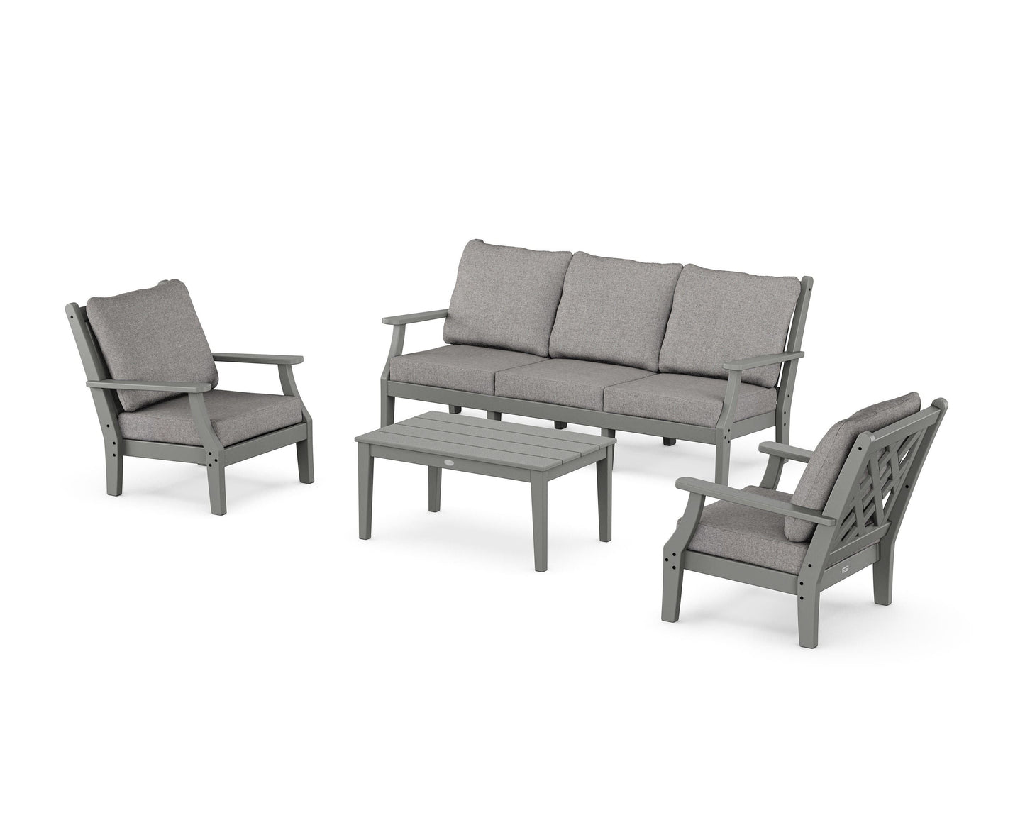 Wovendale 4-Piece Deep Seating Set with Sofa