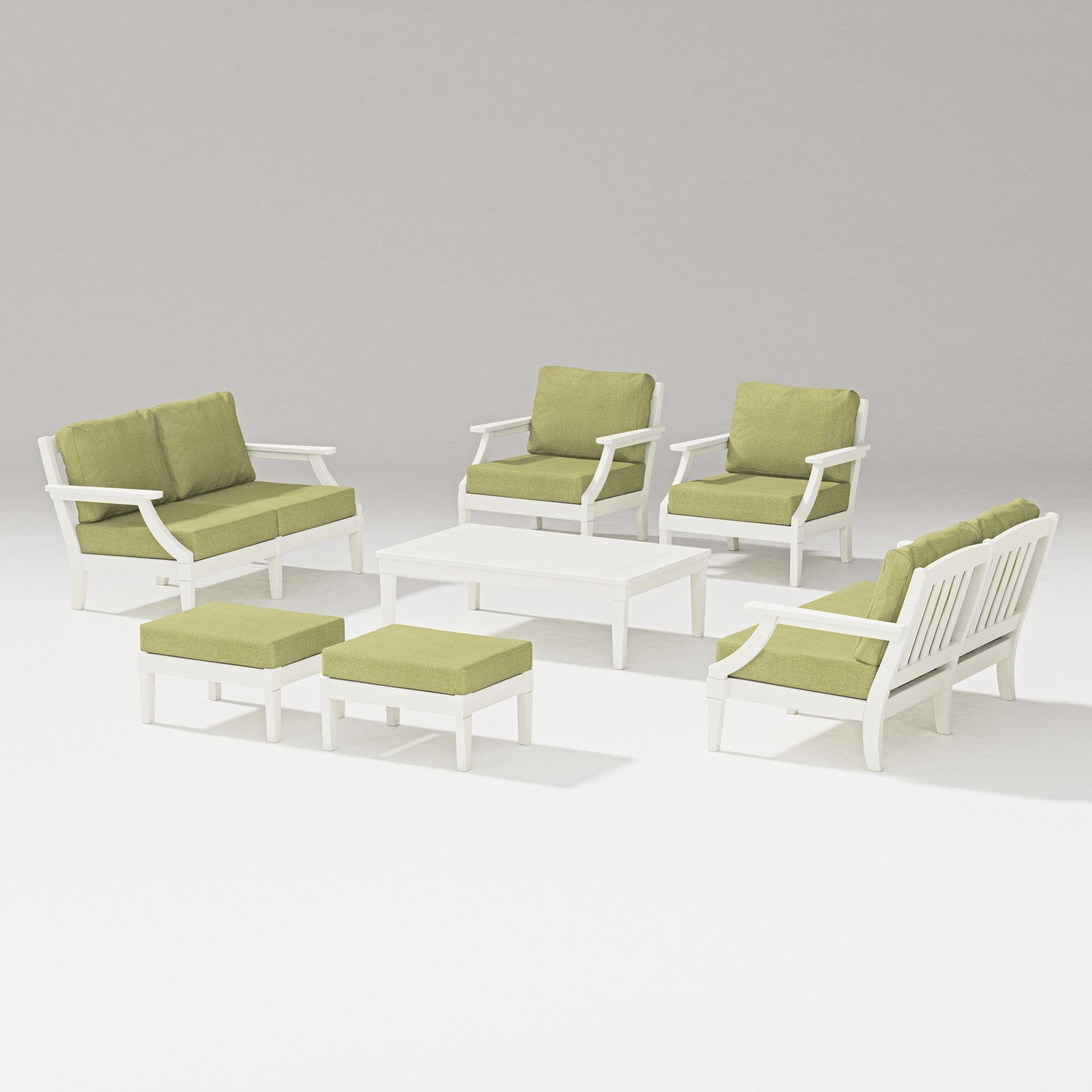 Estate 7-Piece Lounge Loveseat Set