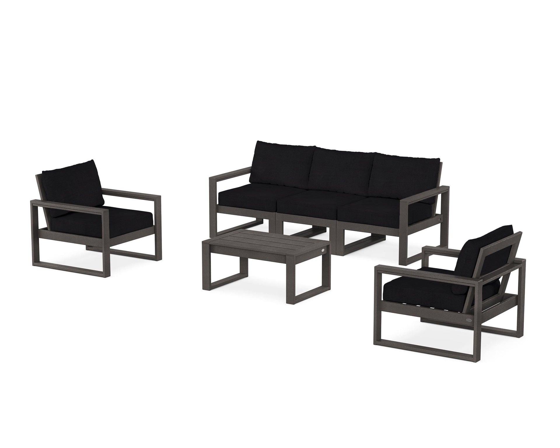 EDGE Sectional 4-Piece Deep Seating Set with Sofa