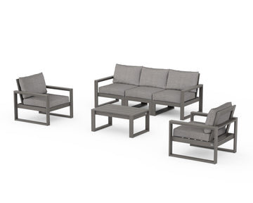 EDGE Sectional 4-Piece Deep Seating Set with Sofa