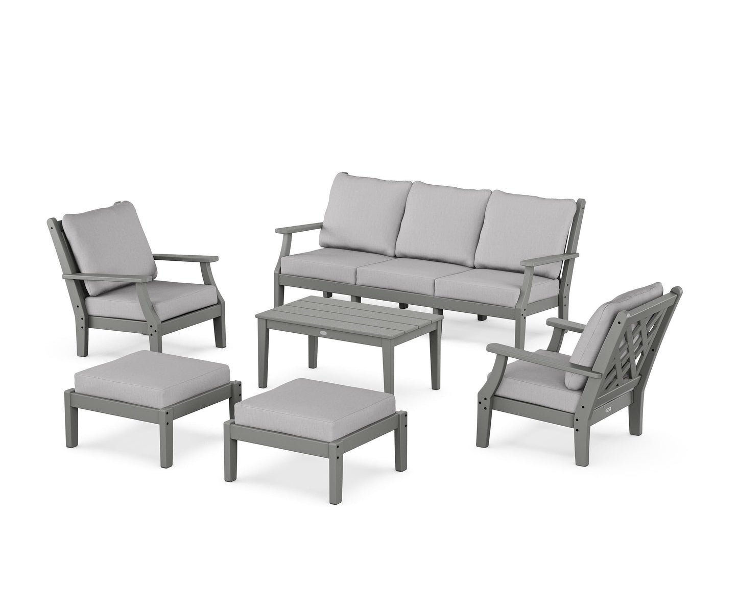 Wovendale 6-Piece Lounge Sofa Set