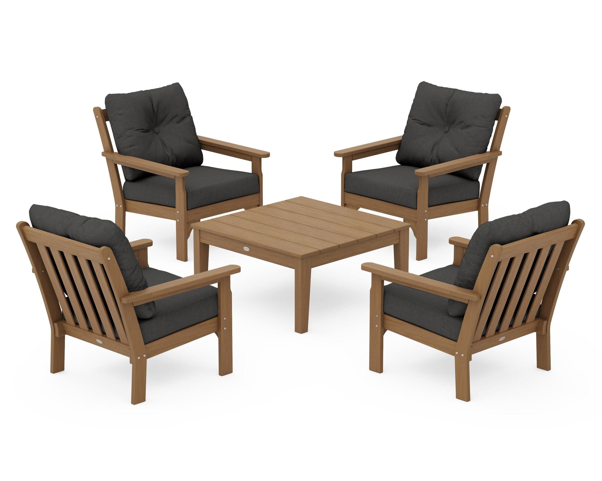 Vineyard 5-Piece Deep Seating Conversation Set