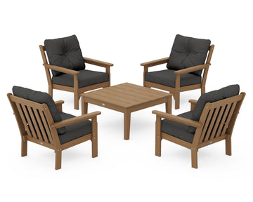 Vineyard 5-Piece Deep Seating Conversation Set