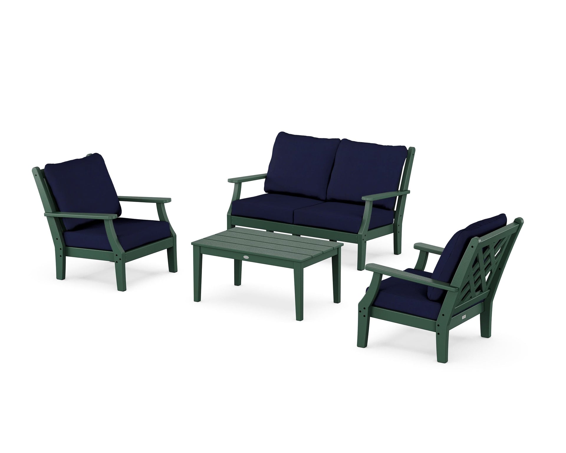 Wovendale 4-Piece Deep Seating Set with Loveseat