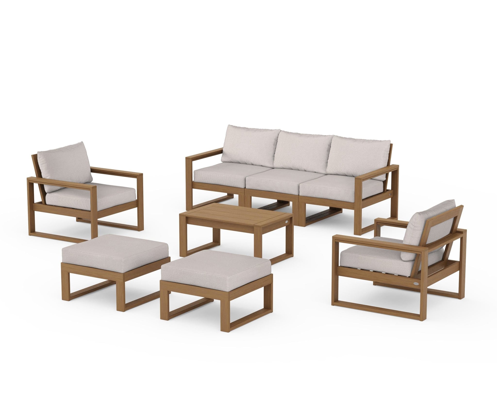EDGE Sectional 8-Piece Lounge Sofa Set