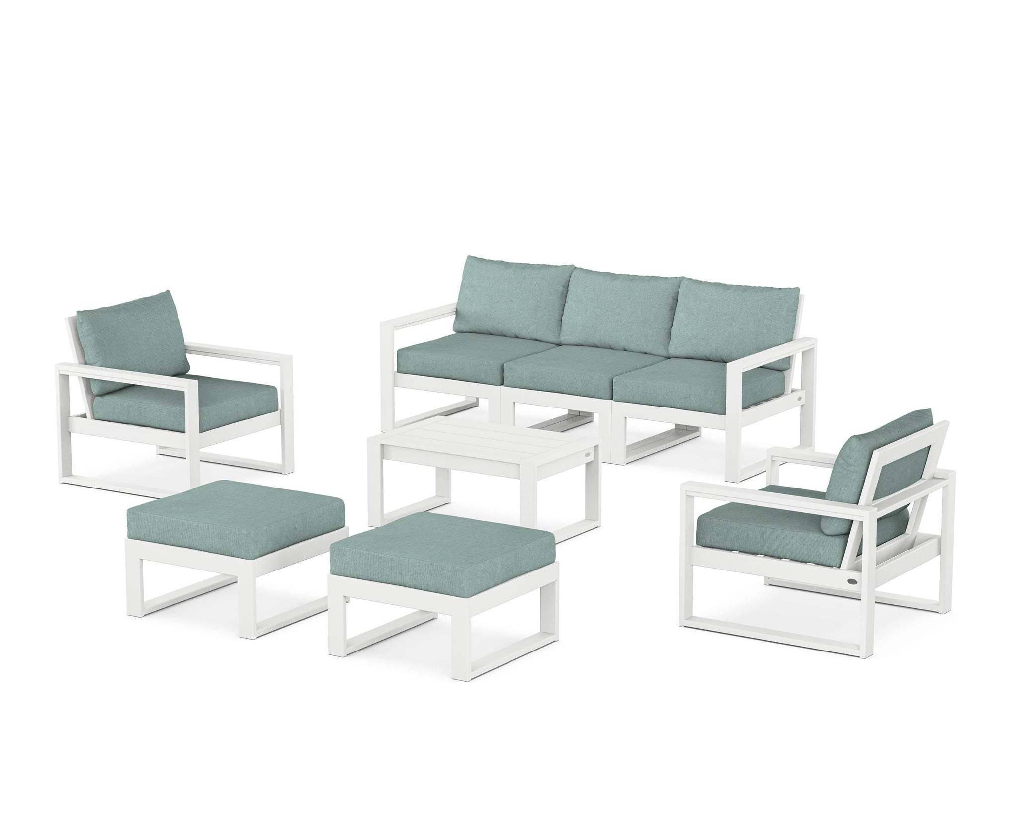 EDGE Sectional 8-Piece Lounge Sofa Set