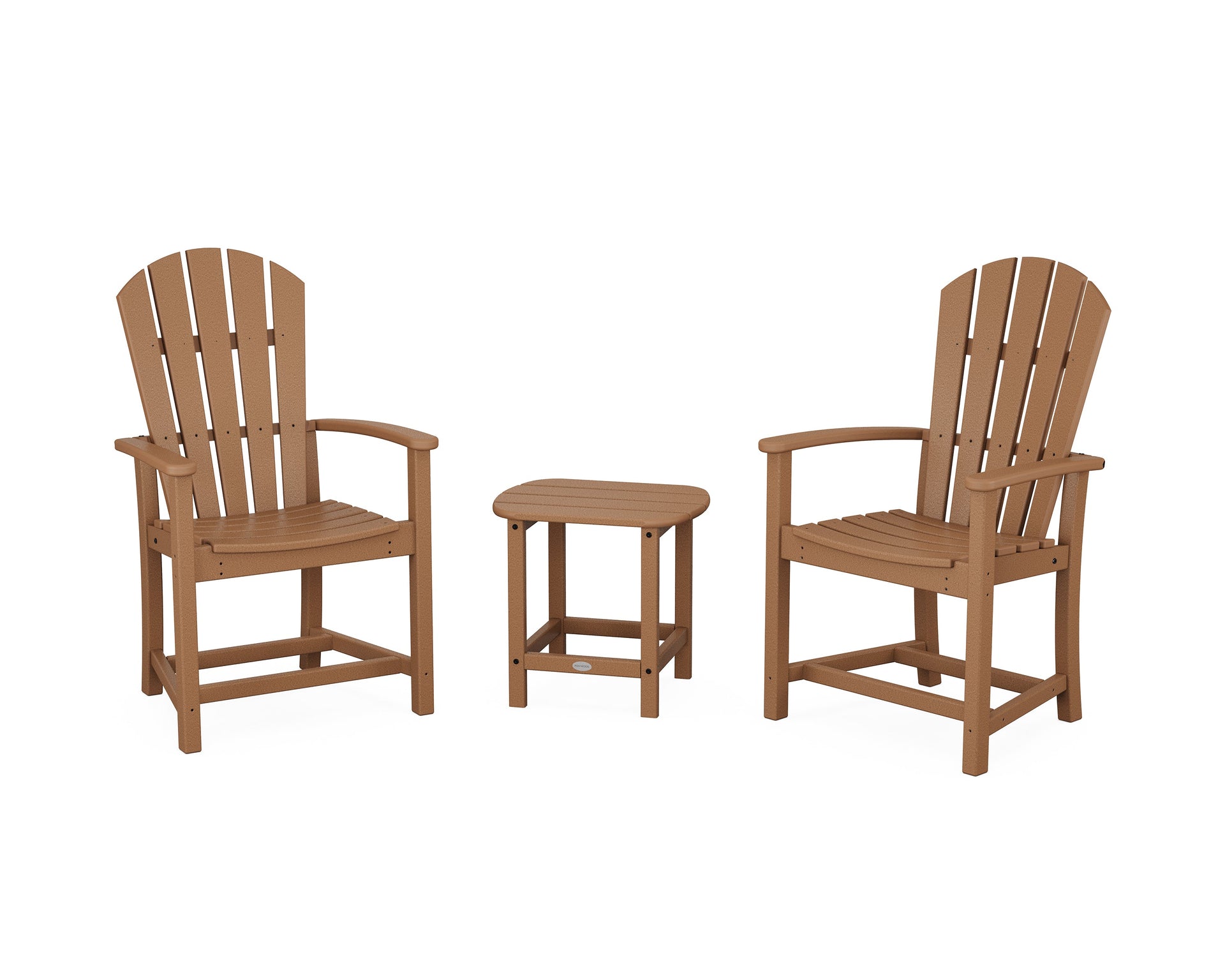Palm Coast 3-Piece Upright Adirondack Chair Set