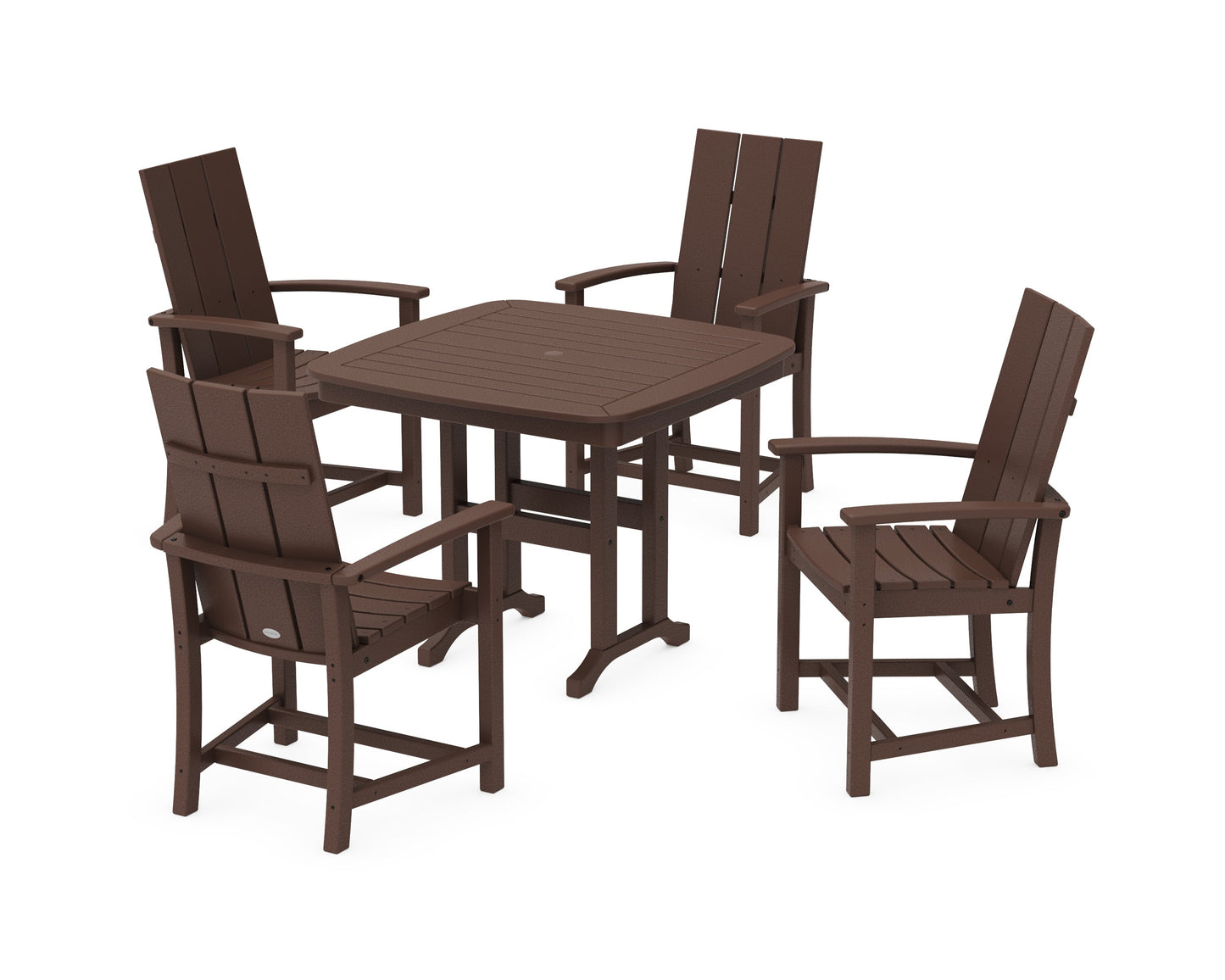 Modern Adirondack 5-Piece Dining Set