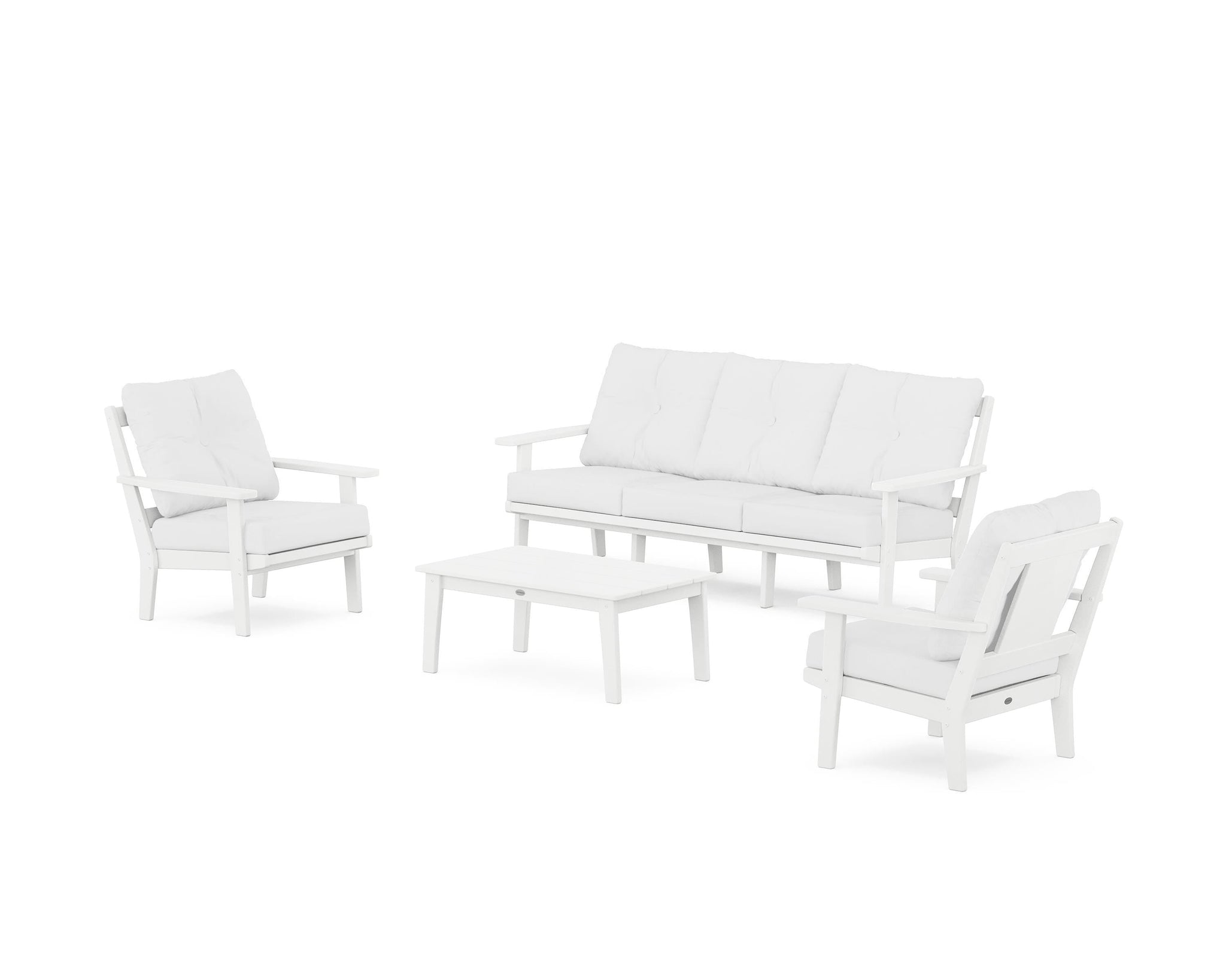 Prairie 4-Piece Deep Seating Set with Sofa