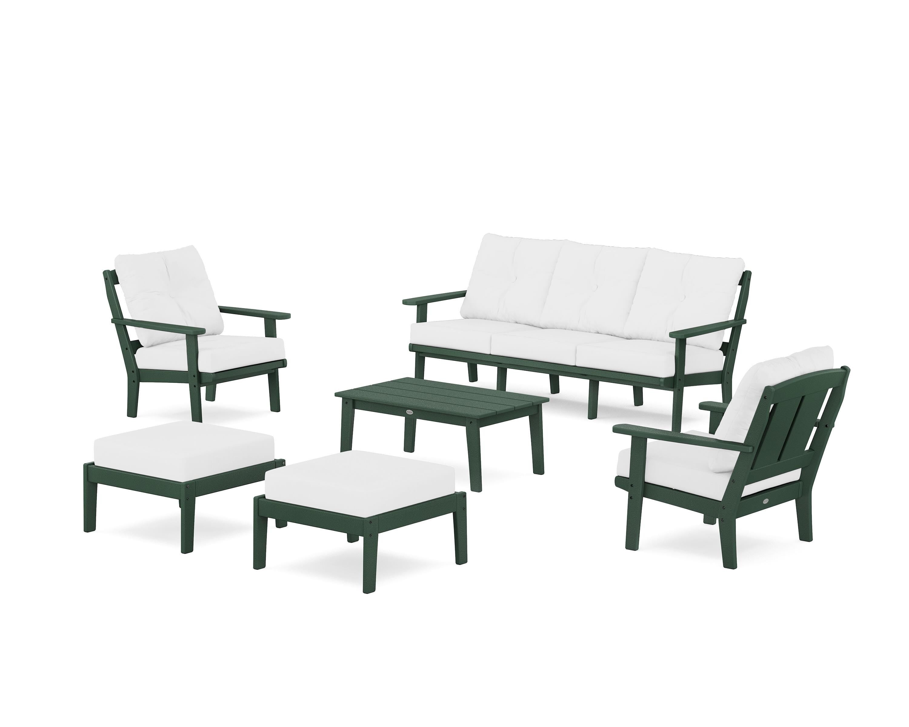 Mission 6-Piece Lounge Sofa Set