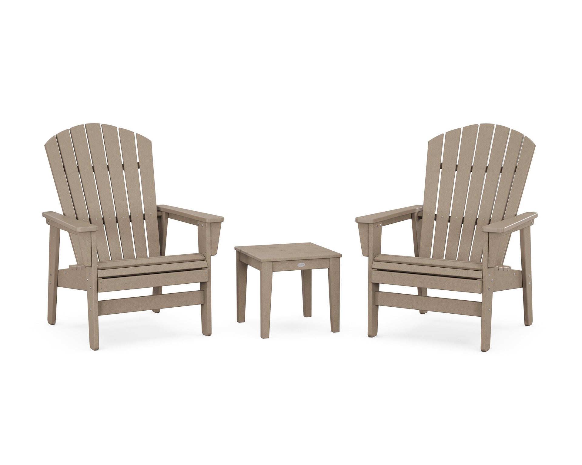 3-Piece Nautical Grand Upright Adirondack Set