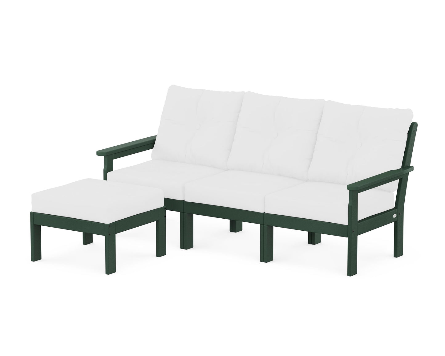 Vineyard 4-Piece Sectional with Ottoman