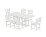 Lakeside 7-Piece Farmhouse Dining Set