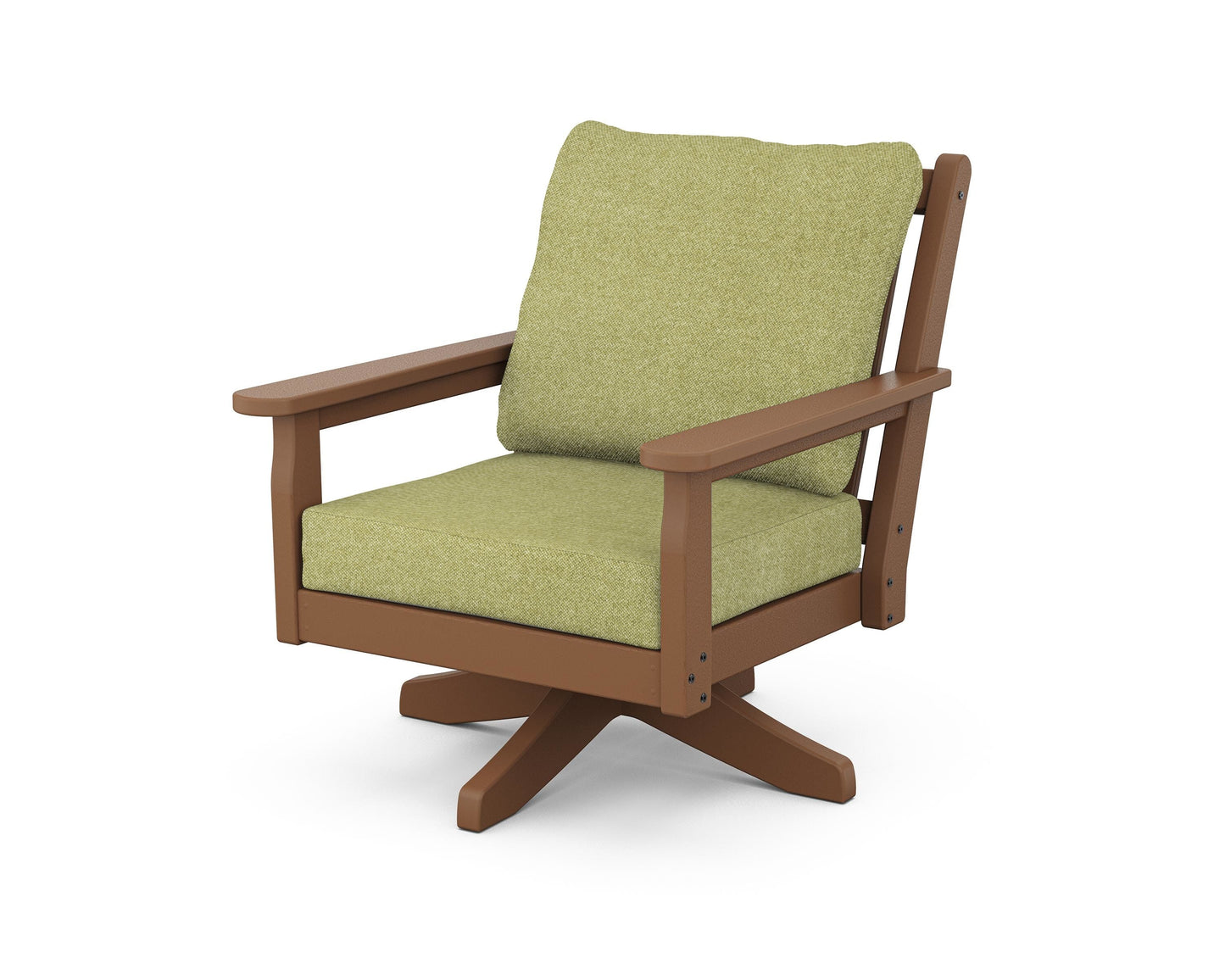 Chippendale Deep Seating Swivel Chair