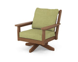 Chippendale Deep Seating Swivel Chair