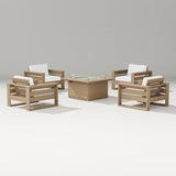 Latitude 5-Piece Lounge Fire Table Set