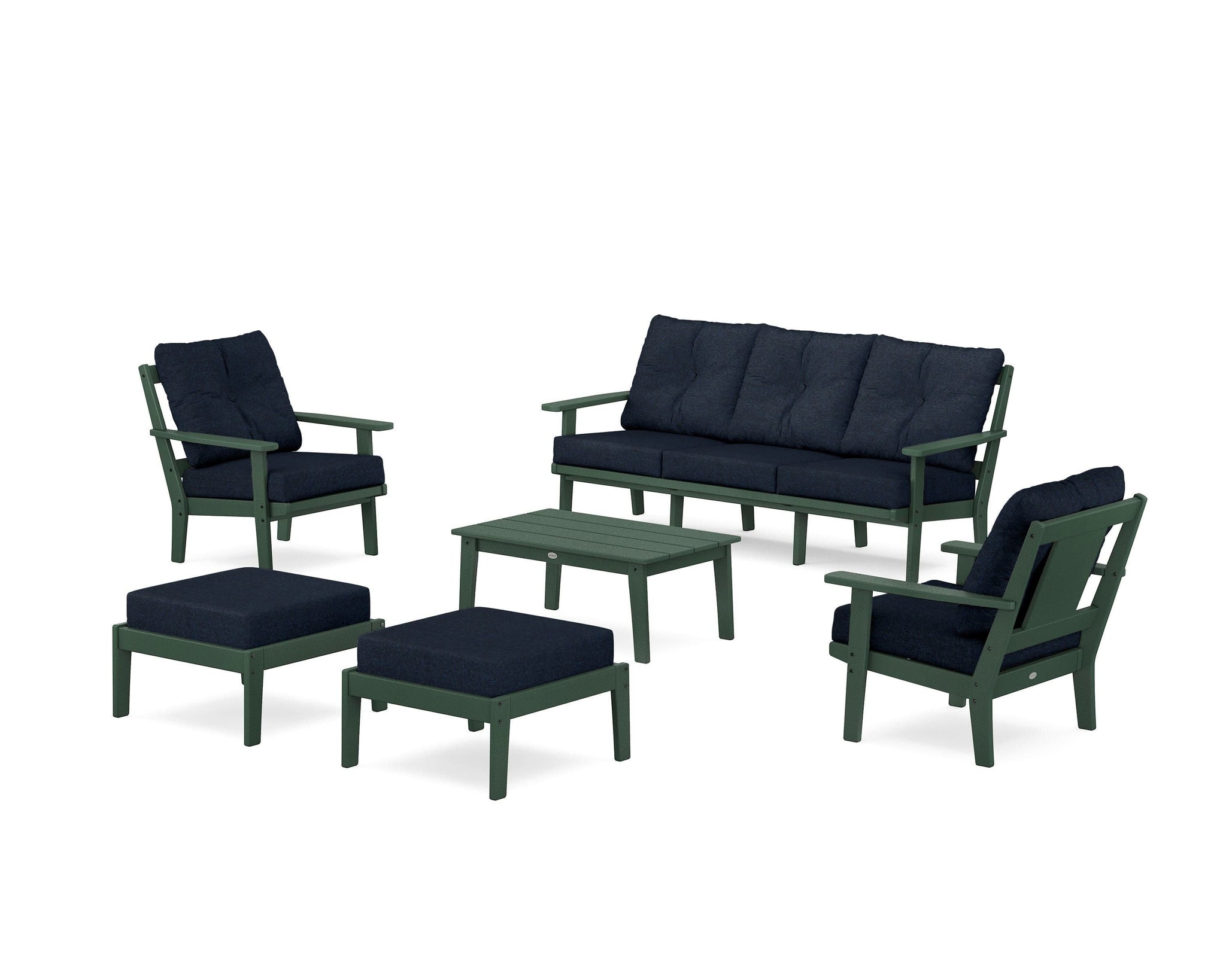 Prairie 6-Piece Lounge Sofa Set