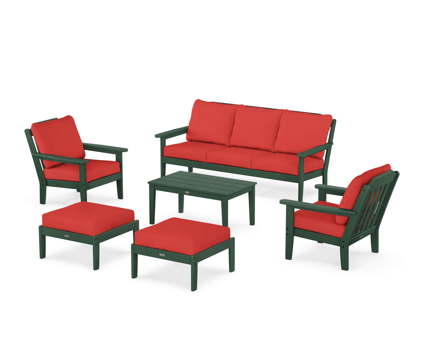 Cottage 6-Piece Lounge Sofa Set