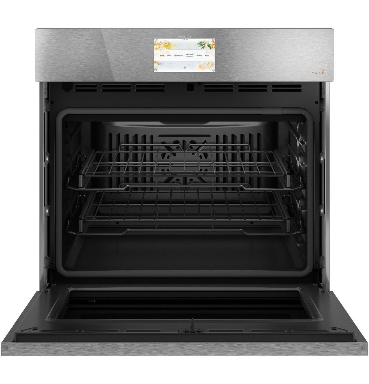 CAFÉ™ 30" Smart Built-In Convection Single Wall Oven in Platinum Glass