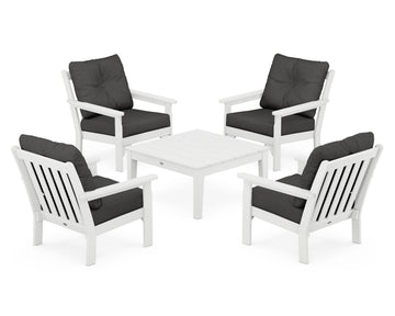 Vineyard 5-Piece Deep Seating Conversation Set