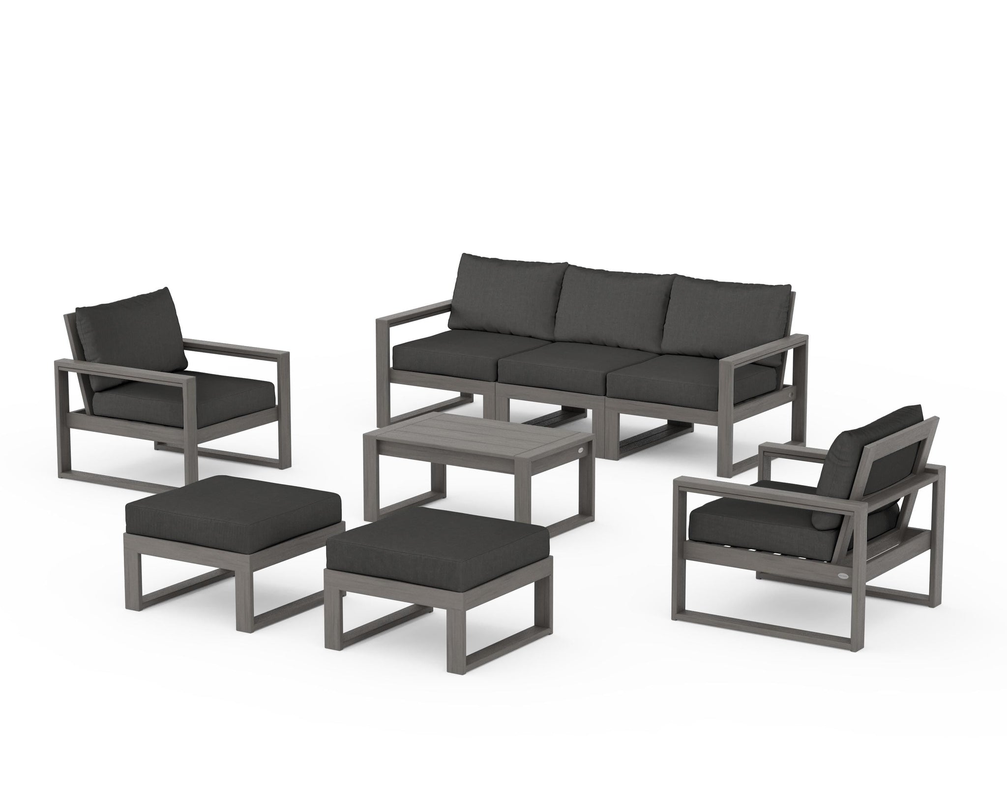 EDGE Sectional 8-Piece Lounge Sofa Set
