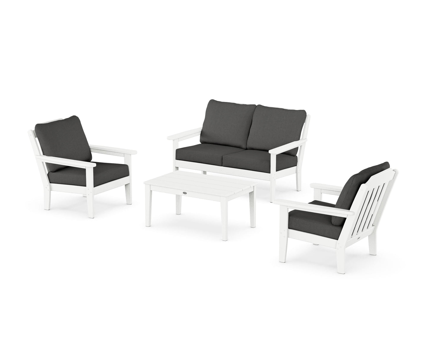 Cottage 4-Piece Deep Seating Set with Loveseat