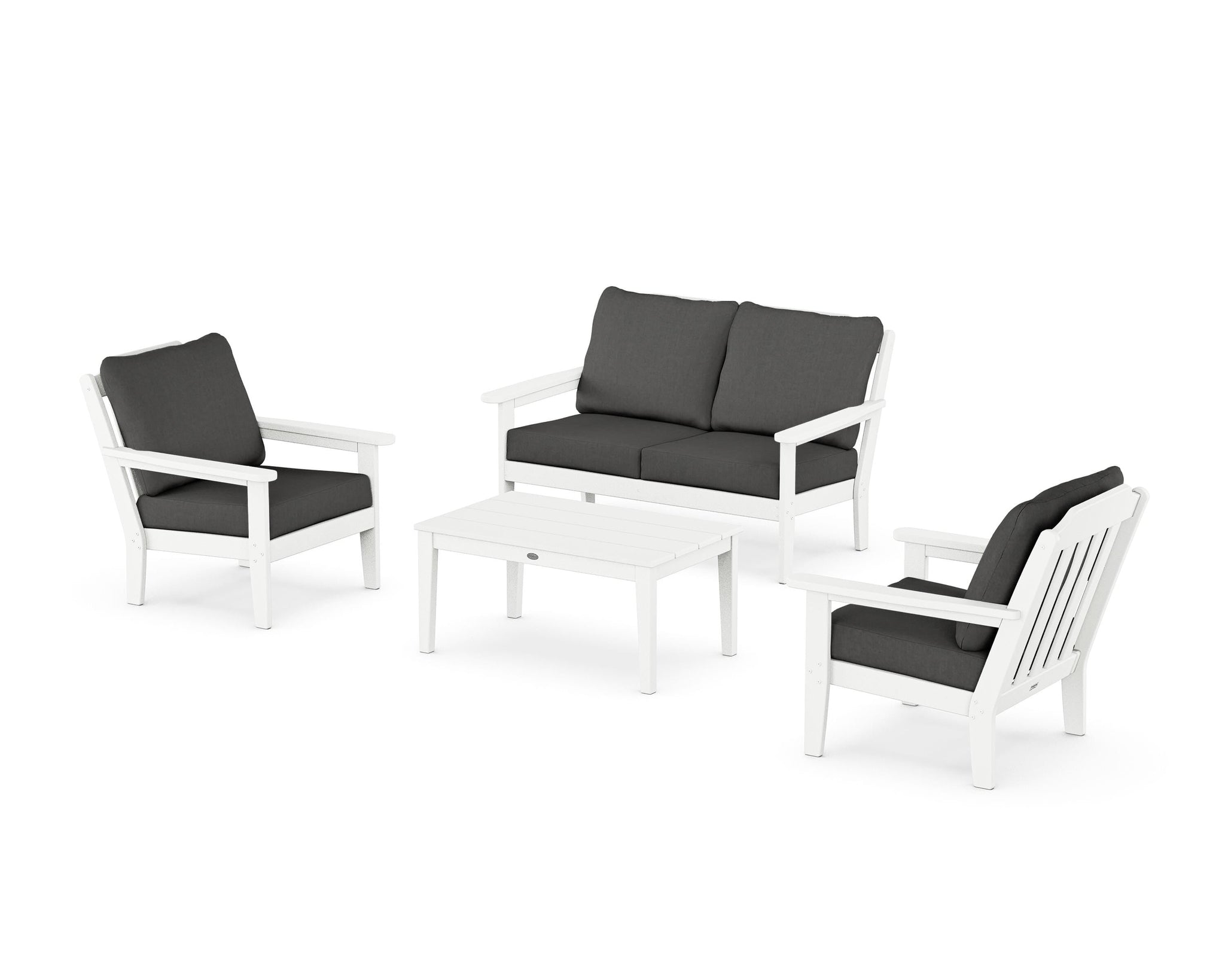 Cottage 4-Piece Deep Seating Set with Loveseat