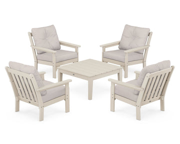 Vineyard 5-Piece Deep Seating Conversation Set