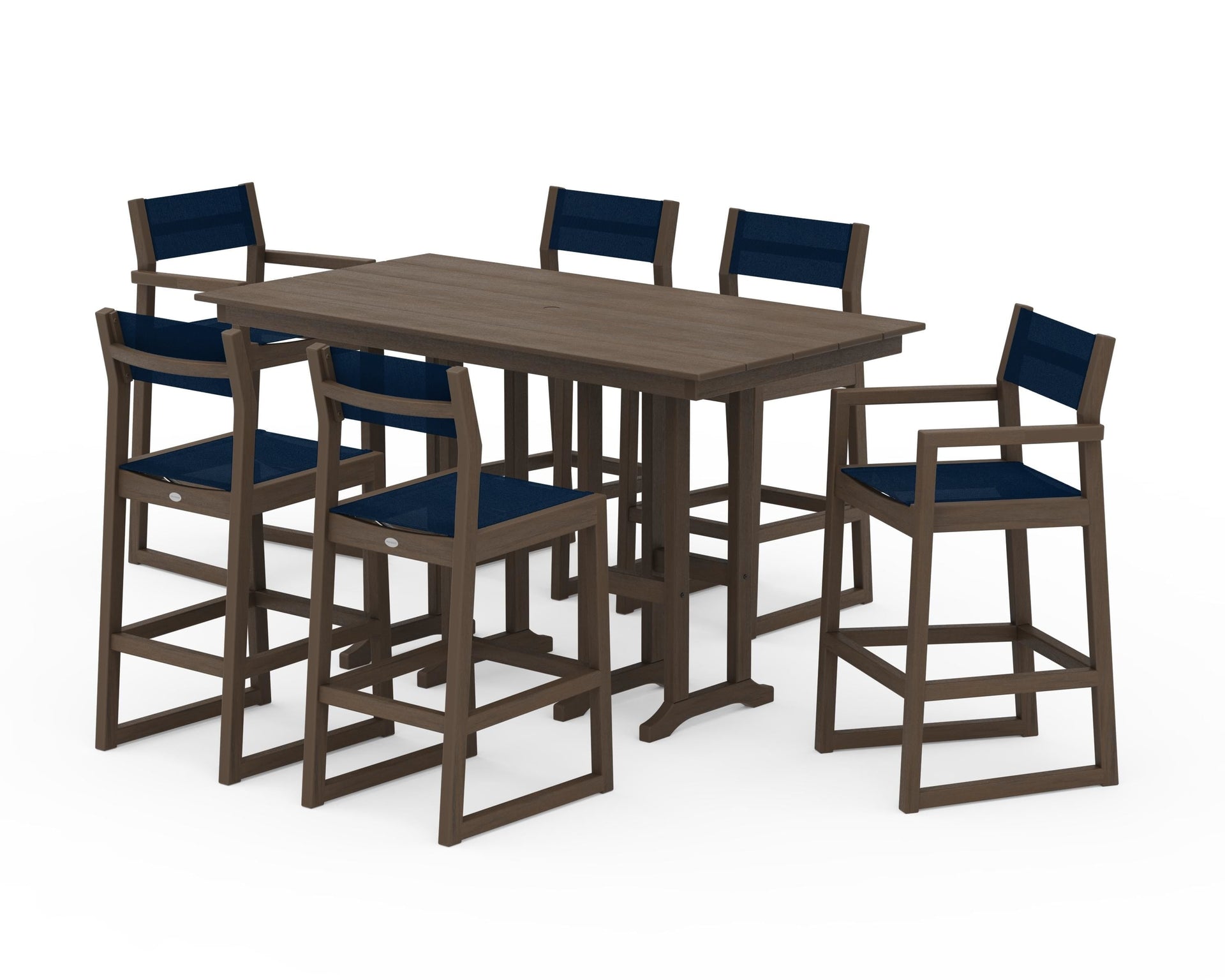EDGE Sling 7-Piece Farmhouse Bar Set