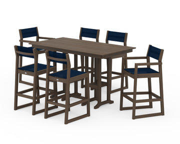 EDGE Sling 7-Piece Farmhouse Bar Set