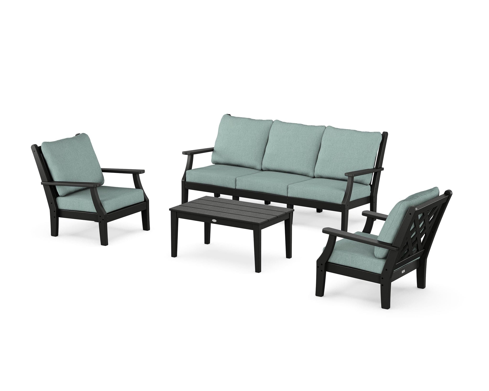 Wovendale 4-Piece Deep Seating Set with Sofa