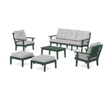 Mission 6-Piece Lounge Sofa Set