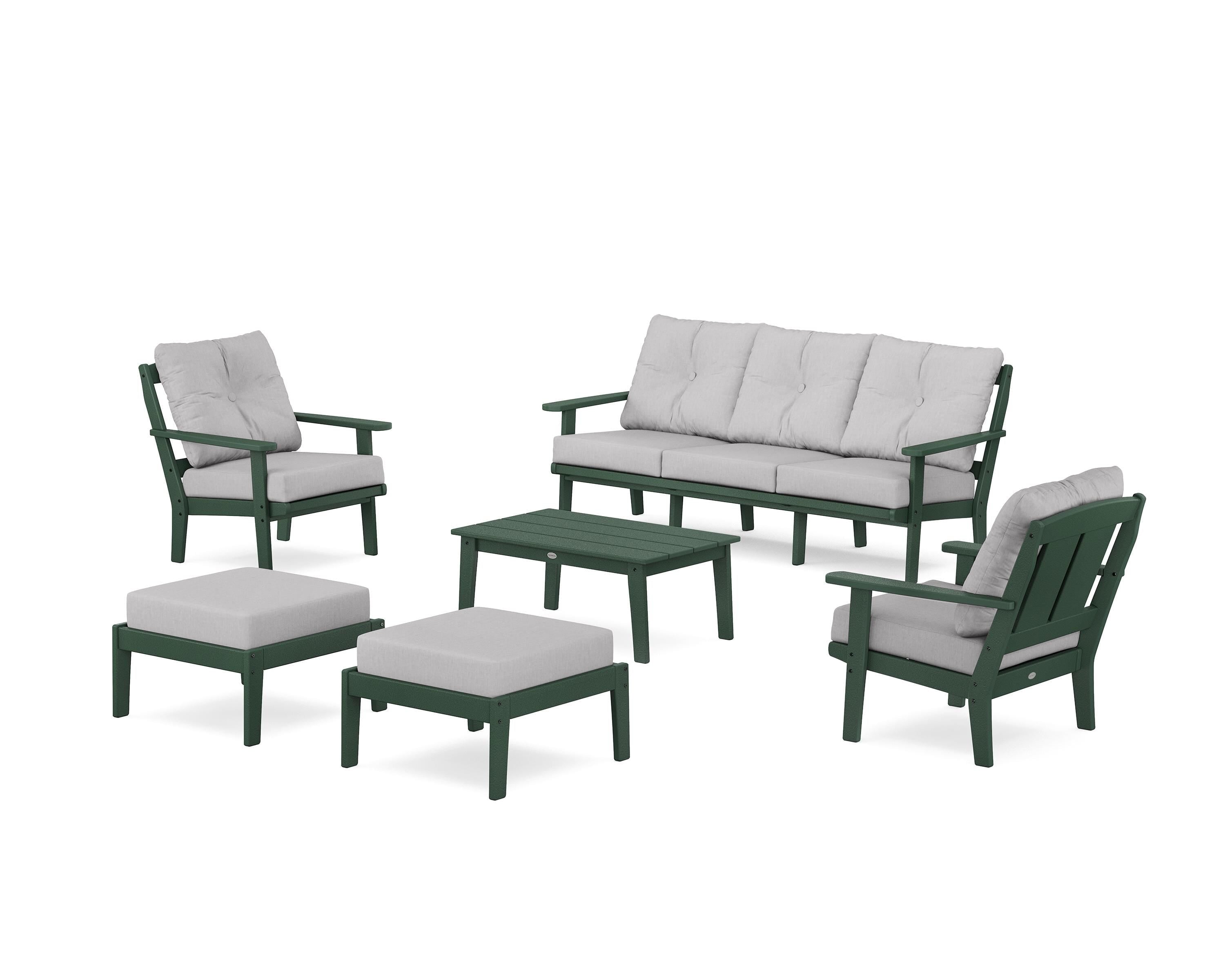 Mission 6-Piece Lounge Sofa Set