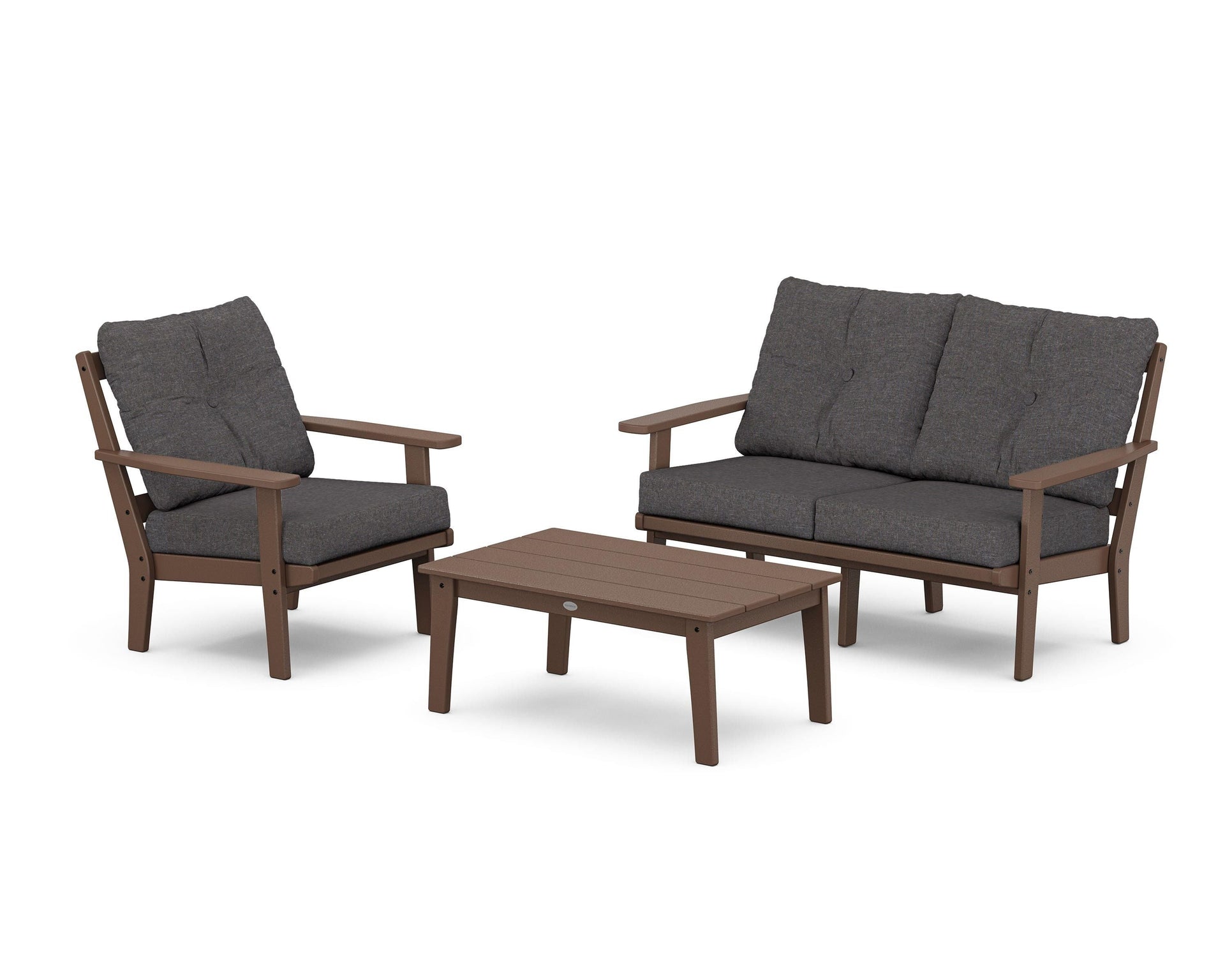 Oxford 3-Piece Deep Seating Set with Loveseat