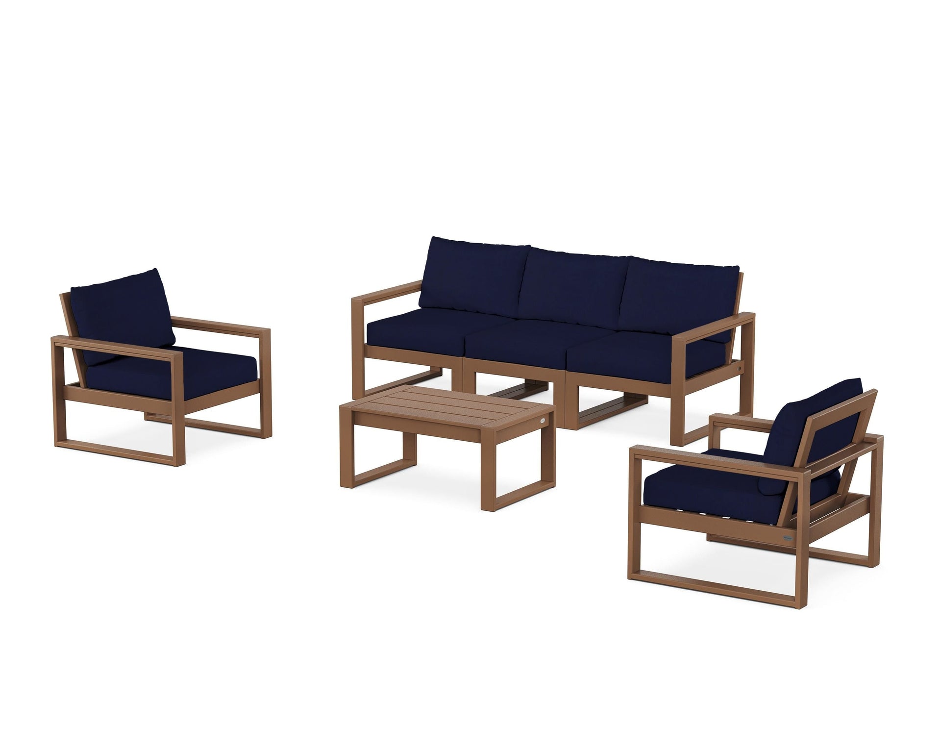 EDGE Sectional 4-Piece Deep Seating Set with Sofa