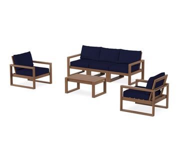 EDGE Sectional 4-Piece Deep Seating Set with Sofa