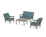 Chippendale 4-Piece Deep Seating Set with Loveseat
